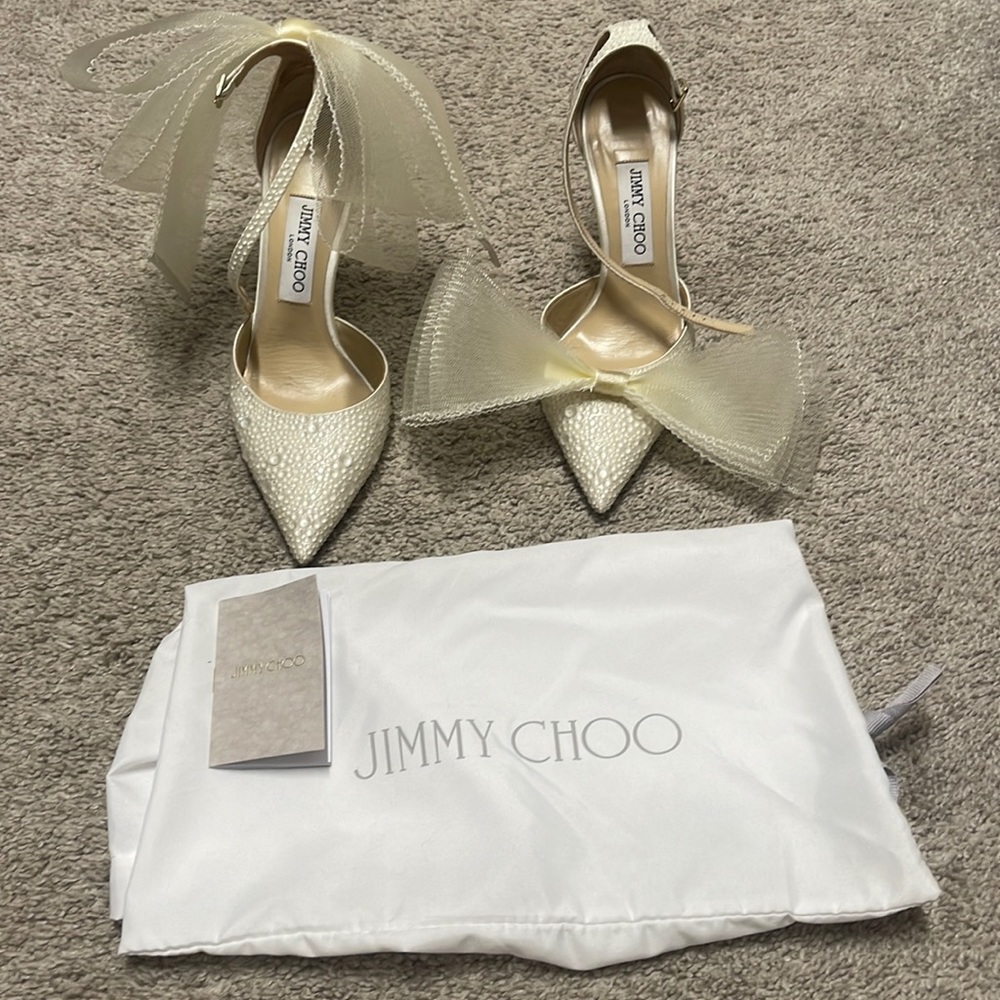 Jimmy Choo Averly Wedding Heels